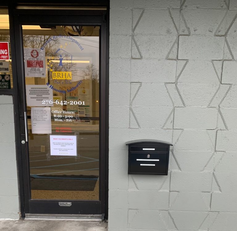 Rent Drop Boxes Installed Bristol Redevelopment & Housing Authority