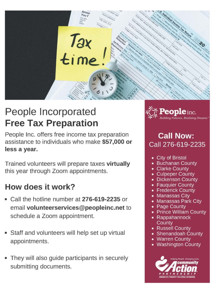 Free Tax Prep Offered Bristol Redevelopment & Housing Authority